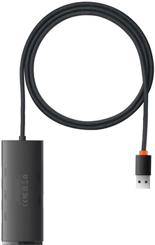 USB-хаб Baseus Lite Series 4-Port USB Type-A HUB Adapter (WKQX030101)