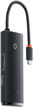USB-хаб Baseus Lite Series 6-Port Type-C HUB Docking Station (WKQX050001)