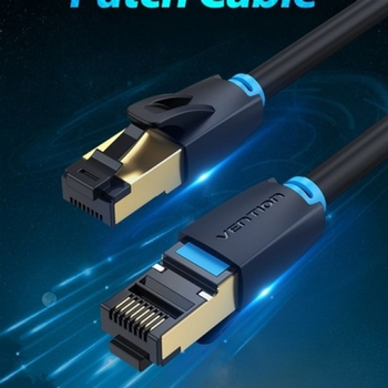 Patchcord Vention CAT 8 SSTP Ethernet 20 m rj-45 - rj-45 8 rdzeni Black (6922794744608)