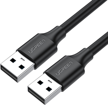 Kabel Ugreen US102 USB 2.0 1 m Black (6957303813094)