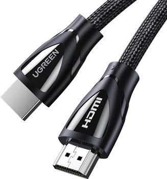 Кабель Ugreen HD140 HDMI Cable with Braided 1 м Black (6957303884018)