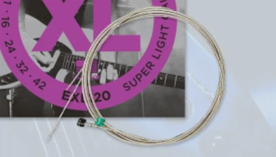 Струны Для Электрогитары Никелированная сталь Super Light Electric Guitar EXL120Strings 9/42
