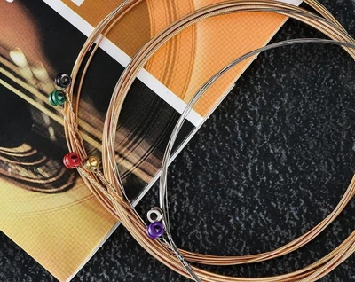 Бронзовые Струны для акустической гитары Bronze 85/15 Extra Light EZ900Strings 10-50