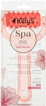 Ролик для масажу тіла KillyS Spa Body Roller Pink (5902704172821)