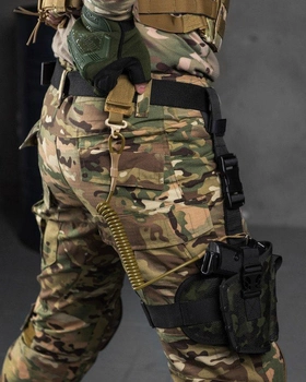 Тренчик пистолетный с фастексом, страховочный шнур для пистолета, быстросъемный (паракорд) цвет кайот Вт7087