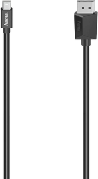 Кабель Hama mini Displayport - Displayport M/M 1.5 м Black (4047443444745)