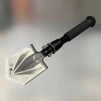 Лопата Skif Plus Mouse 2 (SPK7G), нержавіюча сталь, складана лопата з пилкою