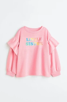 Свитшот розовый Little Sister H&M 134-140см (400094544)