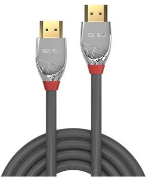 Kabel Lindy High Speed HDMI 2.0 M/M 0.5 m Gray (4002888378703)