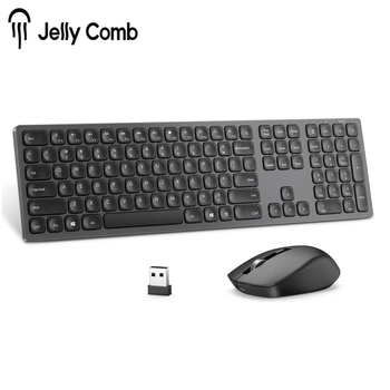 Комплект Беспроводной Клавиатура + Мышь Jelly Comb IWG-WJTZ01(UK)