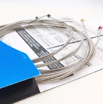 Струни для 4-х струнної Бас-гітари Нікельована сталь Nickel Wound Light Electric Bass EXL170Strings 45/100