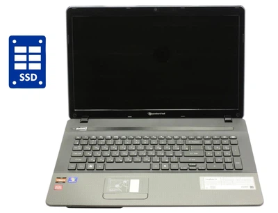 Ноутбук Packard Bell SJV70_HR / 17.3" (1600x900) TN / Intel Core i3-2330M (2 (4) ядра по 2.2 GHz) / 8 GB DDR3 / 240 GB SSD / Intel HD Graphics 3000 / WebCam / DVD-RW / Win 10 Pro б/у