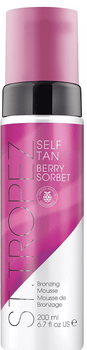 Пінка для тіла St. Tropez Self Tan Berry Sorbet Bronzing Mousse ароматизована для автозасмаги 200 мл (5060022303645)