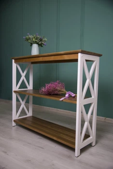 Этажерка из дерева HouseWood HW-30 комбинированная 100x85x33см