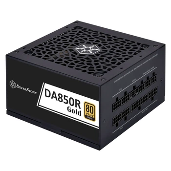 Блок питания SilverStone Decathlon (850W) 80+ Gold, 120мм, 1xMB 24pin (20+4), 2xCPU 8pin (4+4), 4xMolex, 8xSATA, 4xPCIe 8pin (6+2), 1x (12+4pin) (12V-2x6) GE (SST-DA850R-GMA)