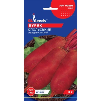 Насіння Буряк Опольський GL Seeds 3г (For Hobby243)