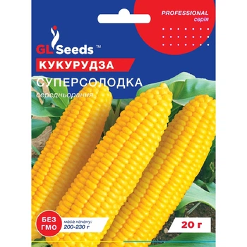 Насіння Кукурудза Суперсолодка GL Seeds 20г (Professional116)