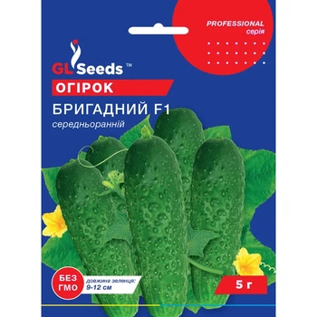 Семена Огурец гибрид Бригадный F1 GL Seeds 5г (Professional38)