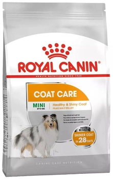 Sucha karma Royal Canin Coat Care Mini dla psów małych ras o szorstkiej i matowej sierści 1 kg (3182550894333)