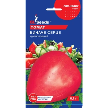 Насіння Томат Бичаче серце червоний GL Seeds 0.1г (For Hobby514)