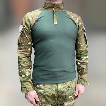Армейская Кофта Убакс, мультикам Олива, размер XL, тактическая рубашка Убакс мультикам