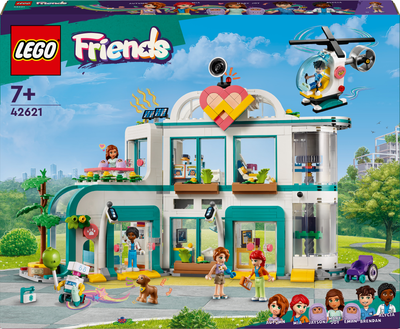 Конструктор LEGO Friends Больница в Хартлейк-Сити 1045 деталей (42621)
