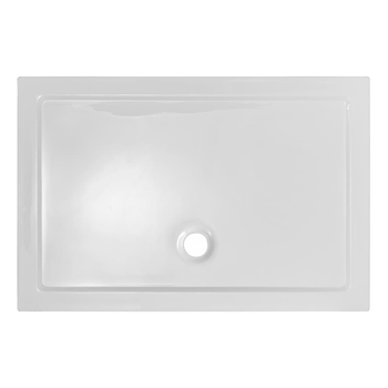 Поддон для душевой кабины VOLLE BENITA 80x120x4см прямоугольный акриловый без сифона белый 1017.073120