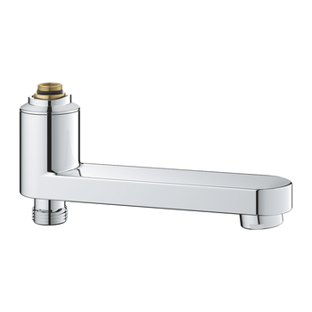 Излив для смесителя плоский GROHE QuickFix 13450000 14.3см латунь хром CV033394