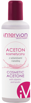 Рідина для зняття лаку Inter Vion Cosmetic Acetone косметична 150 мл (5902704988361)