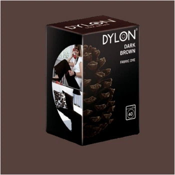 Краска для окрашивания ткани в стиральной машине DYLON Machine Use Dark Brown (без соли)
