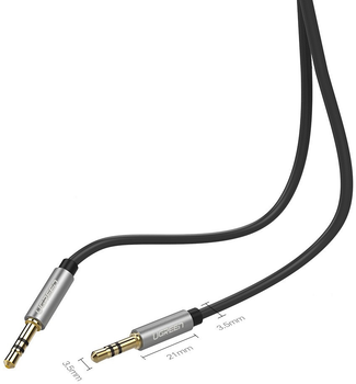 Kabel Ugreen AV119 3.5 mm to 3.5 mm Audio Cable 3 m Black (6957303817368)