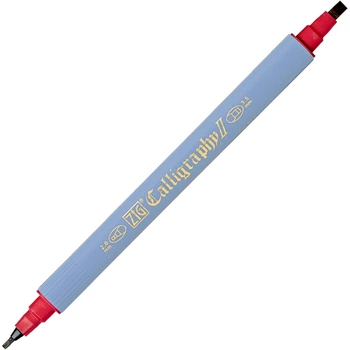 Ручка для каллиграфиии Kuretake Zig Calligraphy II 024 WINE RED