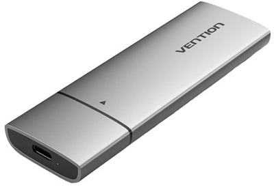 Зовнішня кишеня для SSD накопичувача Vention USB 3.1 Gen 1-C Silver (6922794761278)