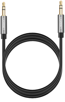Кабель Ugreen AV119 3.5 мм to 3.5 мм Audio Cable 3 м Black (6957303817368)