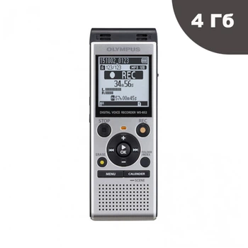 Диктофон цифровий Olympus WS-882 Silver 4 Гб пам'яті (Refurbished/відновлений)