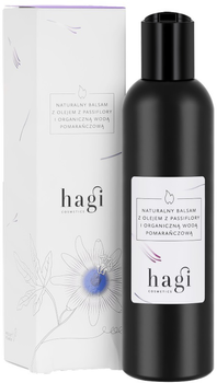 Naturalny balsam Hagi z organiczną wodą pomarańczową i olejem z passiflory 200 ml (5906874158005)