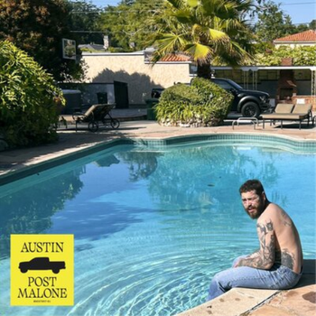 Виниловая пластинка Post Malone – Austin (2LP) Blue Light, Translucent Vinyl