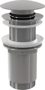 Донный клапан для умывальника ALCA PLAST CLICK-CLAK 5/4" с большой заглушкой (8595580500344)