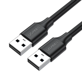 Кабель Ugreen USB type A 2.0 to USB type A 2.0 480 Мбит/с 2 м Black (US102)