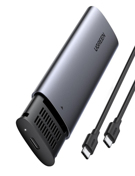 Зовнішній корпус кишеню для жорсткого диска SSD M.2 NVME UGREEN 10 Гбіт/с USB C 3.1 Gen 2 NVMe PCI M-Key