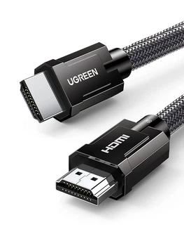Кабель HDMI UGREEN 8K HDMI 2.1 сверхскоростной 60 Гц 48 Гбит/с 1.5м Grey (HD135)