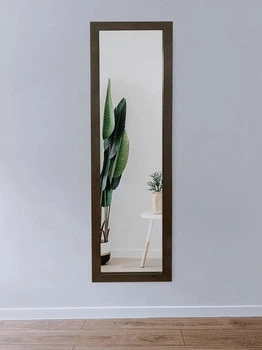 Зеркало настенное в деревянной раме HomeDeco 100х50 см Шварц