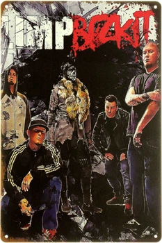 Металлическая табличка "Limp Bizkit" (ms-104057)