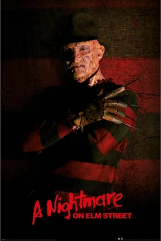 Постер плакат "Кошмар На Улице Вязов (Фредди Крюгер)" 61x91.5см Pyramid International (ps-104204)