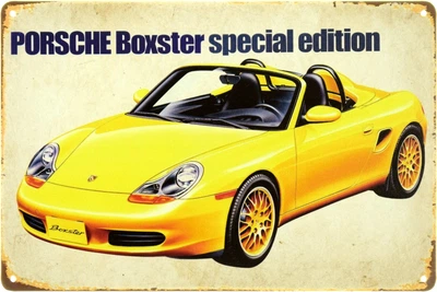 Металлическая табличка "Porsche Boxster Special Edition" (ms-104109)