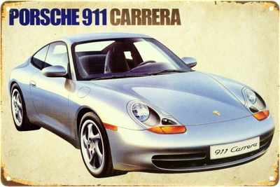 Металлическая табличка "Porsche 911 Carrera" (ms-104108)