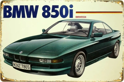 Металева табличка "BMW 850i" (ms-104078)