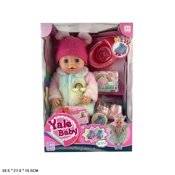 Пупс Sweet Baby з горщиком, памперсом світяться черевики 40 см