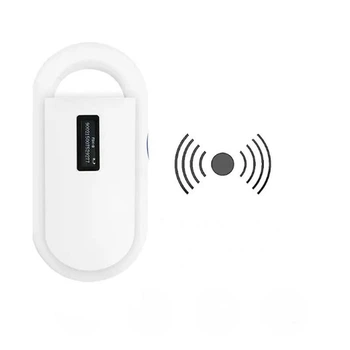 Ветеринарный считыватель чипов: RFID сканер для собак/кошек/домашних/сельскохозяйственных животных и птиц, белый (76747319)