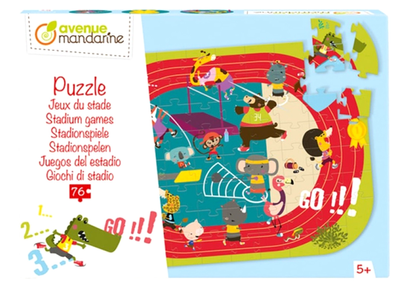 Puzzle Avenue Mandarine Stadium games 76 elementów (3609510500238)